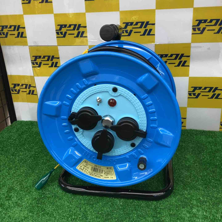 ◇日動 電工ドラム NPW-E33 コードリール 30m【越谷店】