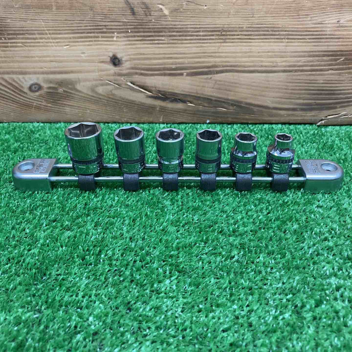 【中古美品】 京都機械工具/KTC ソケットセット 六角 ネプロス NTB306A ＊差込角 9.5mm 【鴻巣店】