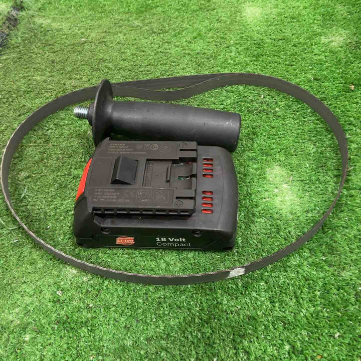 ◇ボッシュ(BOSCH) 18Vバッテリーバンドソー〔GCB18V-LI〕ケース、バッテリー1.3Ah、替刃付き【草加店】