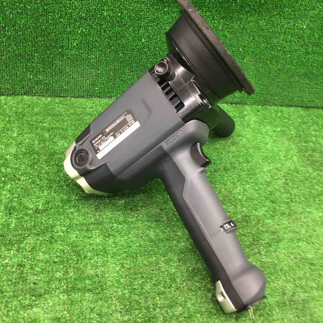 【美品・長期保管品】京セラ(Kyocera) 旧リョービ プロ用 ポリッシャー 脱着式 RPEG132 646752B ブラック【桶川店】