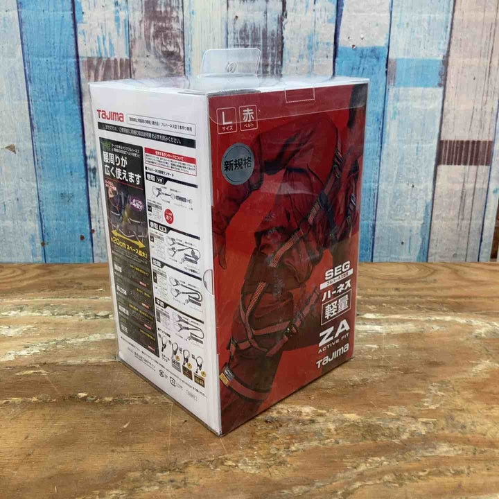 【未使用品】□タジマ(Tajima) ハーネスZA 赤 Lサイズ AZAL-LRE フルハーネス 墜落制止用器具【柏店】
