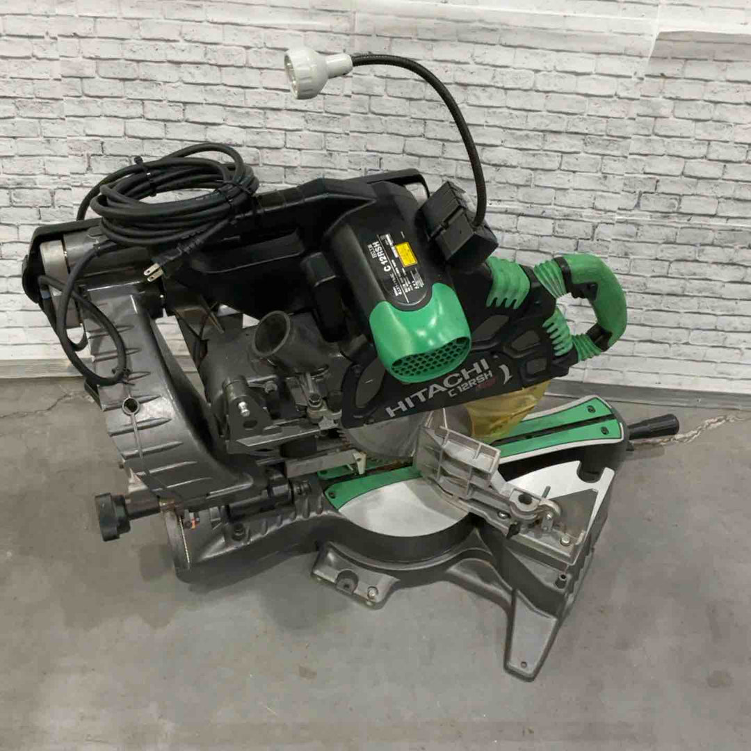 【店頭受取り限定】◇ハイコーキ(HIKOKI ※旧:日立工機) 卓上スライド丸のこ C12RSH【川口店】