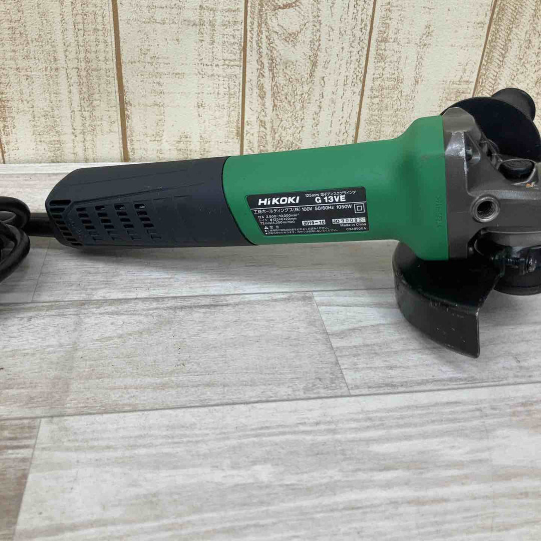 ◇ハイコーキ(HIKOKI ※旧:日立工機) 125mm電子ディスクグラインダー G13VE【柏店】