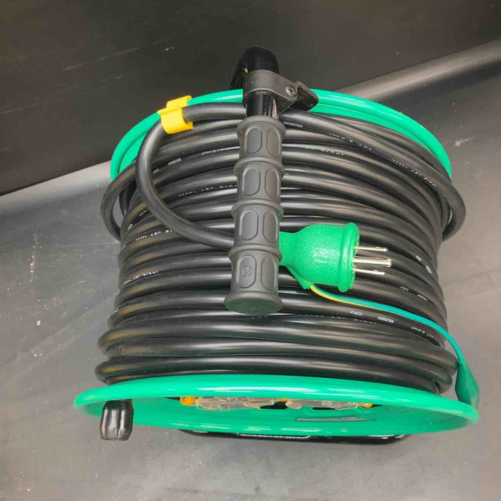 ◇日動 防雨・防塵型ドラム 100V 一般型 FW-E53 アース付き コードリール 50ｍ【川越店】