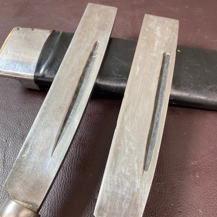 【中古品】 沼田 手打 鉈(ナタ) 2本まとめ 鑿 鉋 サバイバル 【東大和店】