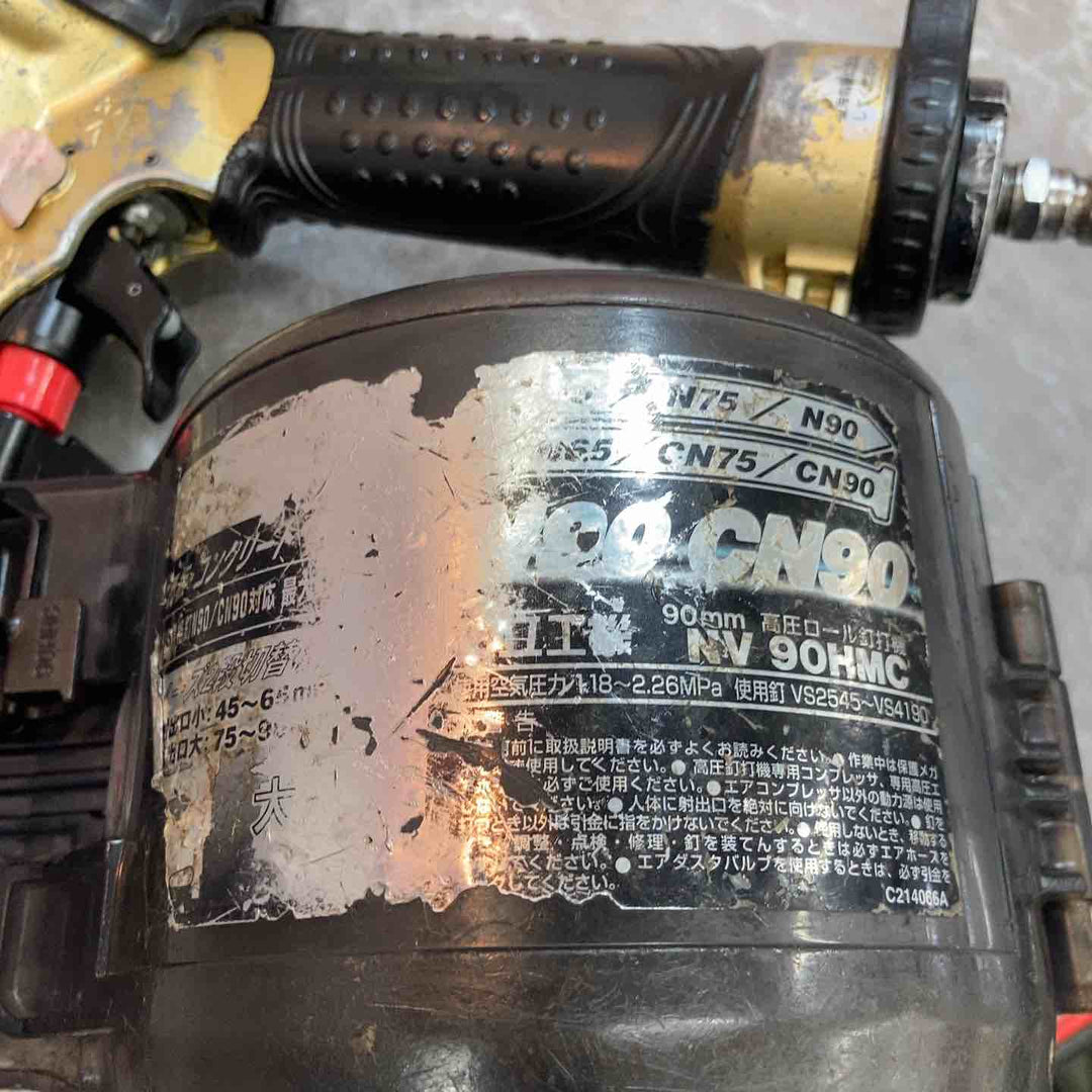 【中古品】ハイコーキ HIKOKI 90mm 高圧エア釘打ち機 NV90HMC 本体のみ【八潮店】