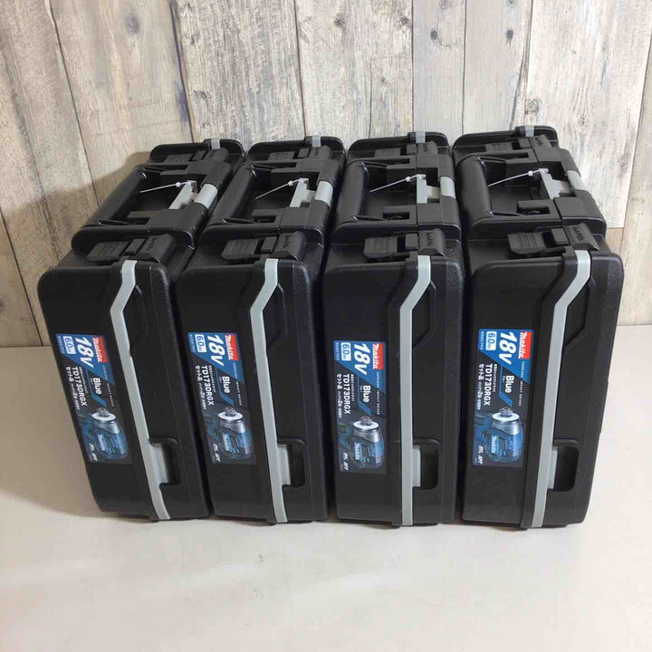 【未使用品】マキタ(makita) コードレスインパクトドライバー TD173DRGX ブルー 青 4台セット【戸田店】