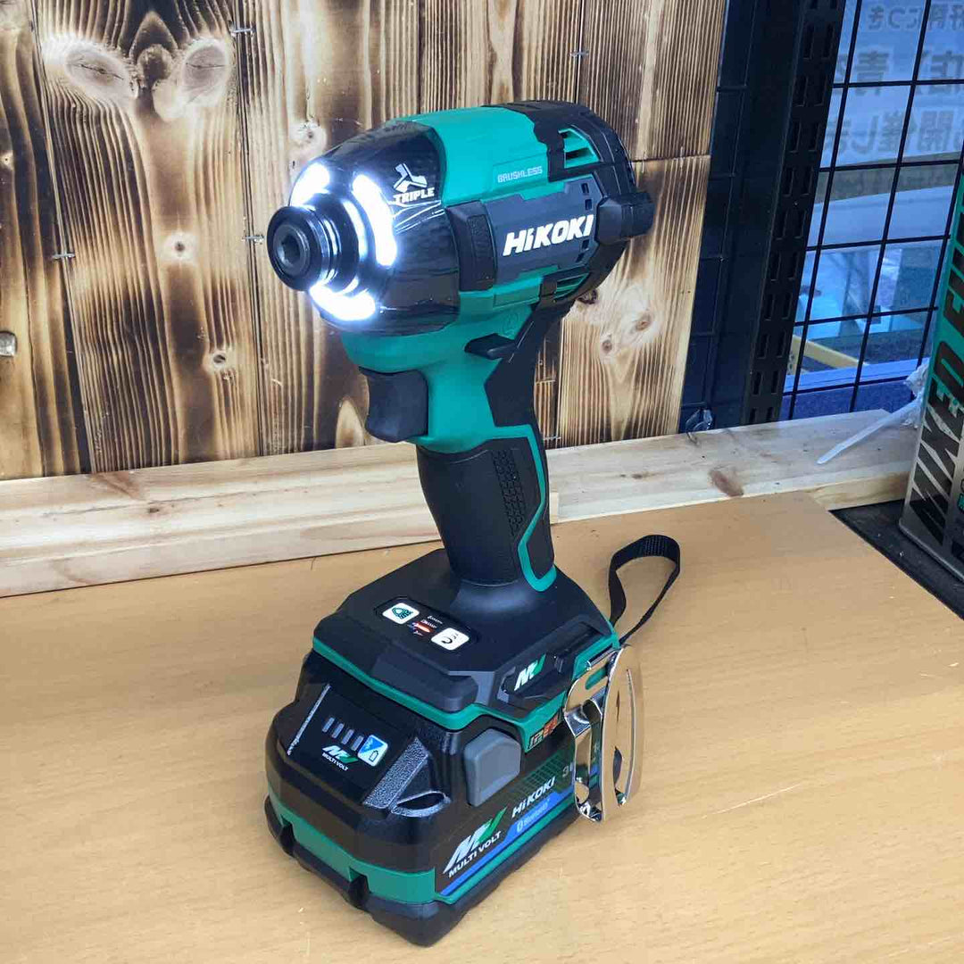 ★ハイコーキ(HIKOKI ※旧:日立工機) コードレスインパクトドライバ アグレッシブグリーン WH36DD(2XHLSZ)【越谷店】