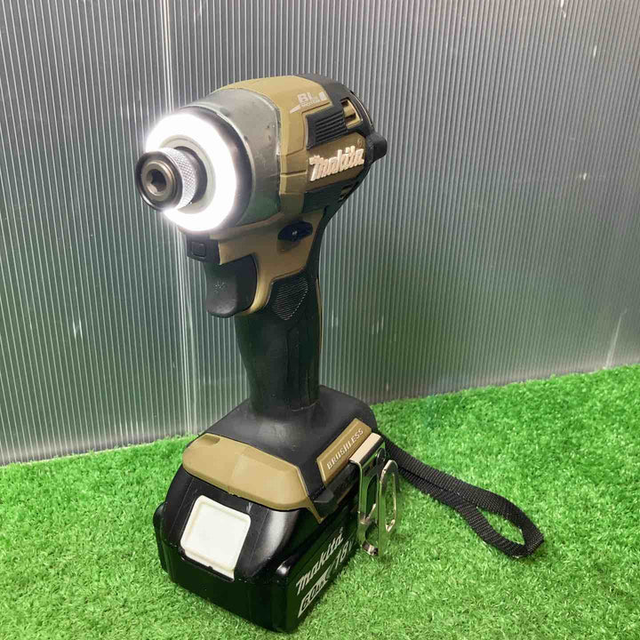 ★マキタ(makita) コードレスインパクトドライバー TD173DRGXO【岩槻店】バッテリー充電数６回・１４回！！