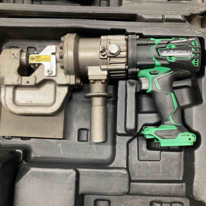 ★育良精機(IKURA) コードレスパンチャー ISK-MP20LF【戸田店】