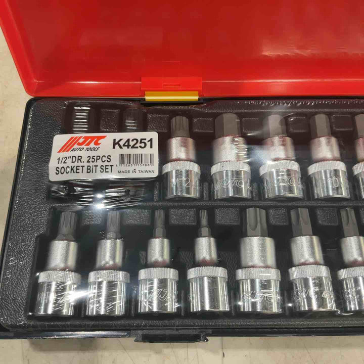 JTC 1/2ソケットビット25点セット JTCK4251【川口店】