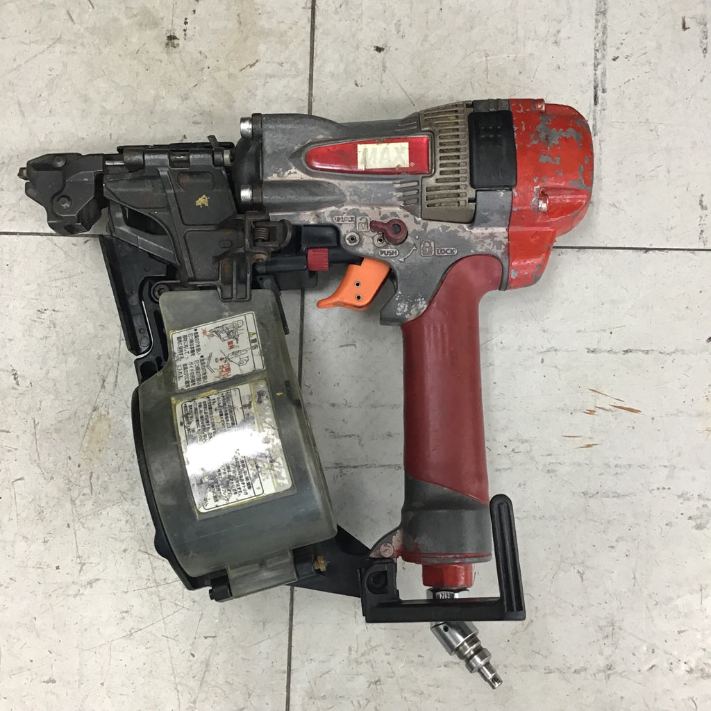 中古品】◎メンテ済み◎ マックス/MAX 高圧エア釘打ち機・HN-65Z1