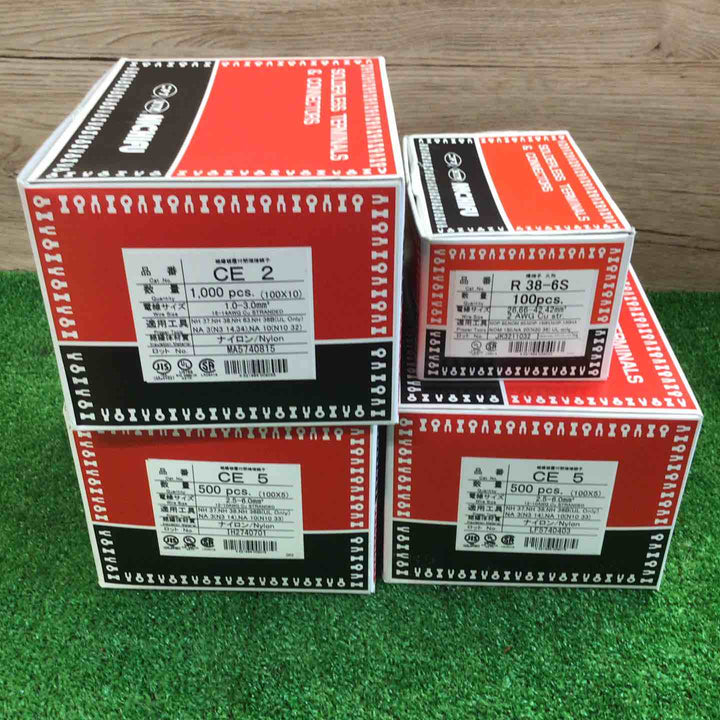 ニチフ 絶縁被覆付閉端接続子 裸端子 CE5　CE2　R38-6S【町田店】