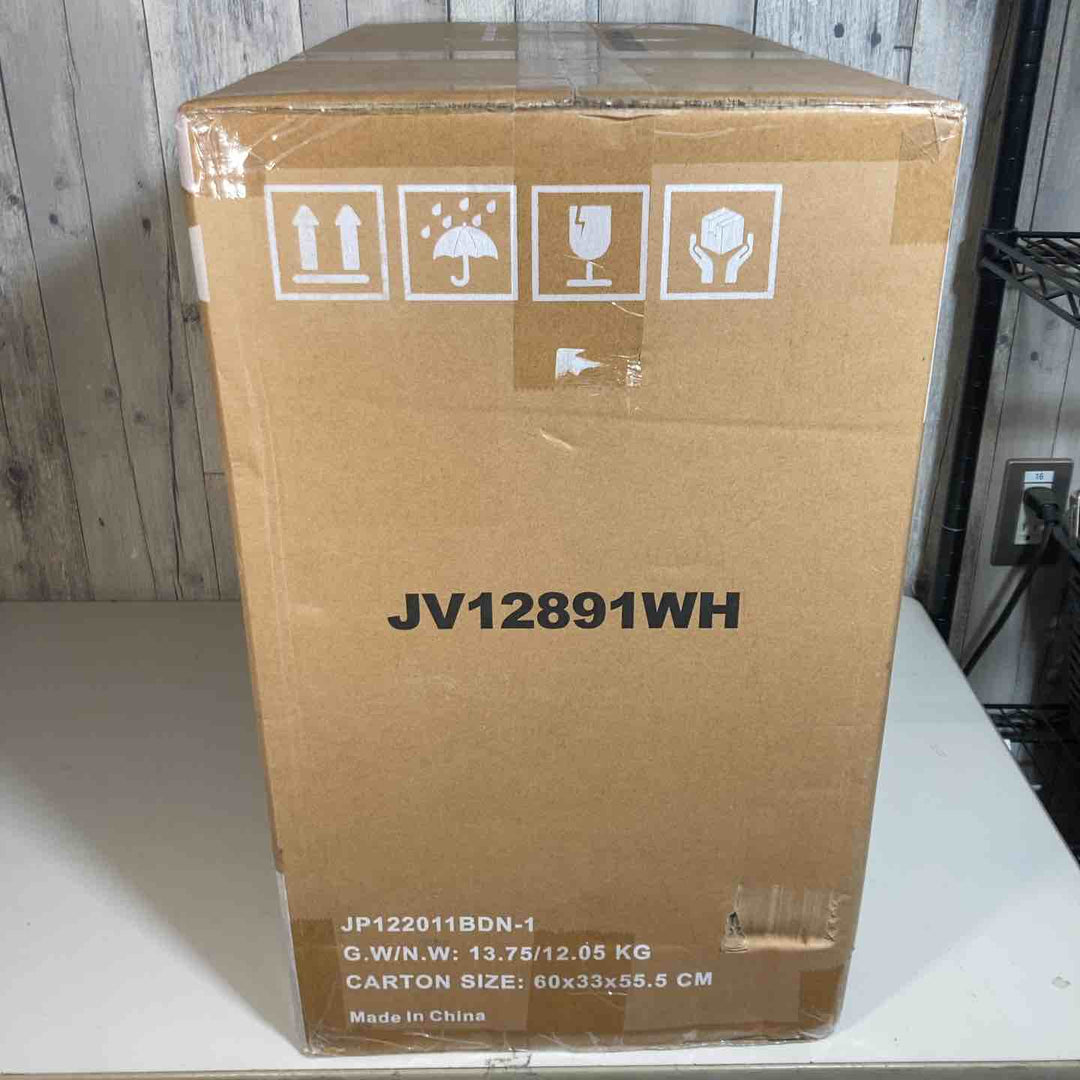 ◇Costway 大型折りたたみキャリーワゴン JV12891WH カラー：ホワイト ショッピングカート 折り畳み式【戸田店】