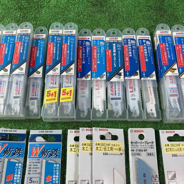 【未使用品(未開封)】レシプロソー替刃150mm 5本入×52個セット レノックス・ボッシュ・KOX【岩槻店】
