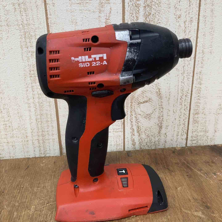 ◇ヒルティ(HILTI) コードレスインパクトドライバー SID22-A【柏店】