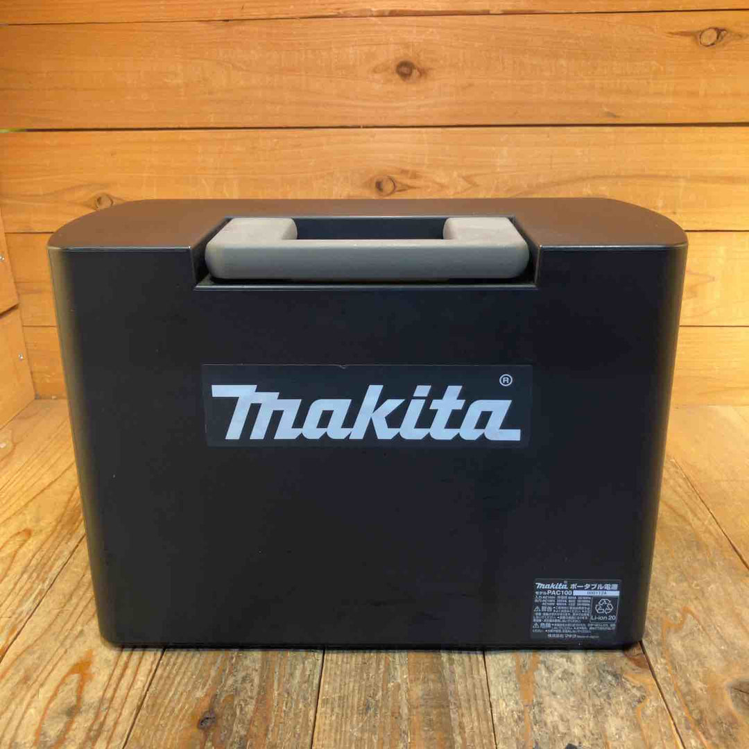 【中古】マキタ ポータブル電源 PAC100【所沢店】