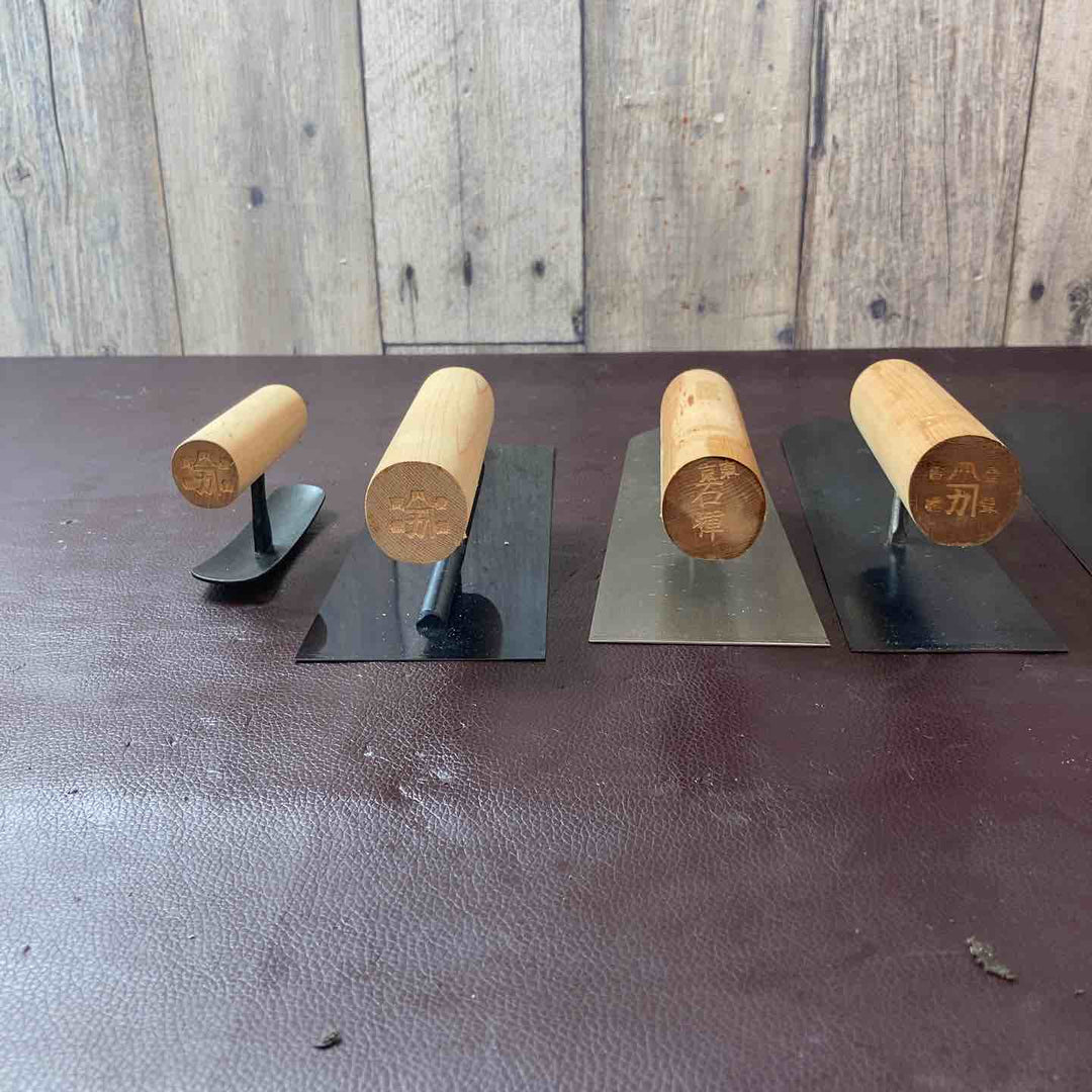 【中古美品】【まとめ売り】東京西勘 油焼左官ゴテ 東京石輝 6個セット こて 鏝【東大和店】