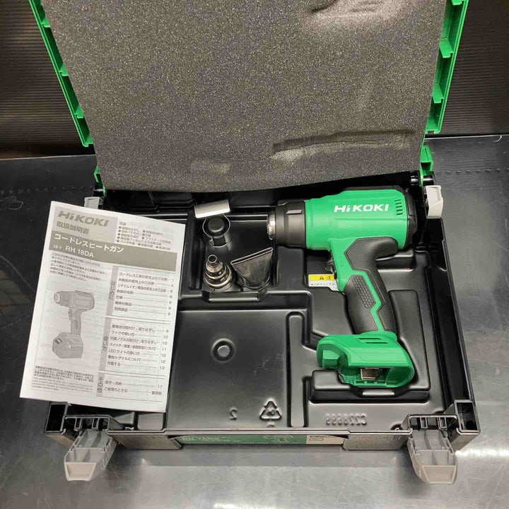 【未使用品】★ハイコーキ(HIKOKI ※旧:日立工機) コードレスヒートガン RH18DA(NNP)【川越店】
