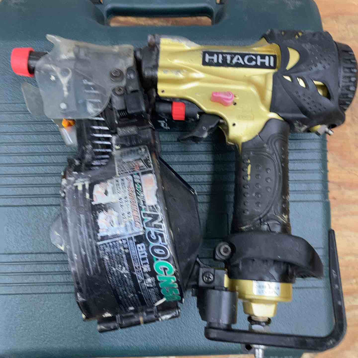 ★ハイコーキ(HIKOKI ※旧:日立工機) 高圧エア釘打ち機 NV50HMC【柏店】