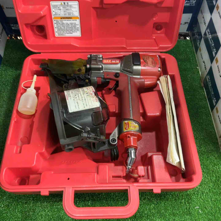 ◇マックス(MAX) 高圧エア釘打ち機  HN-75【草加店】