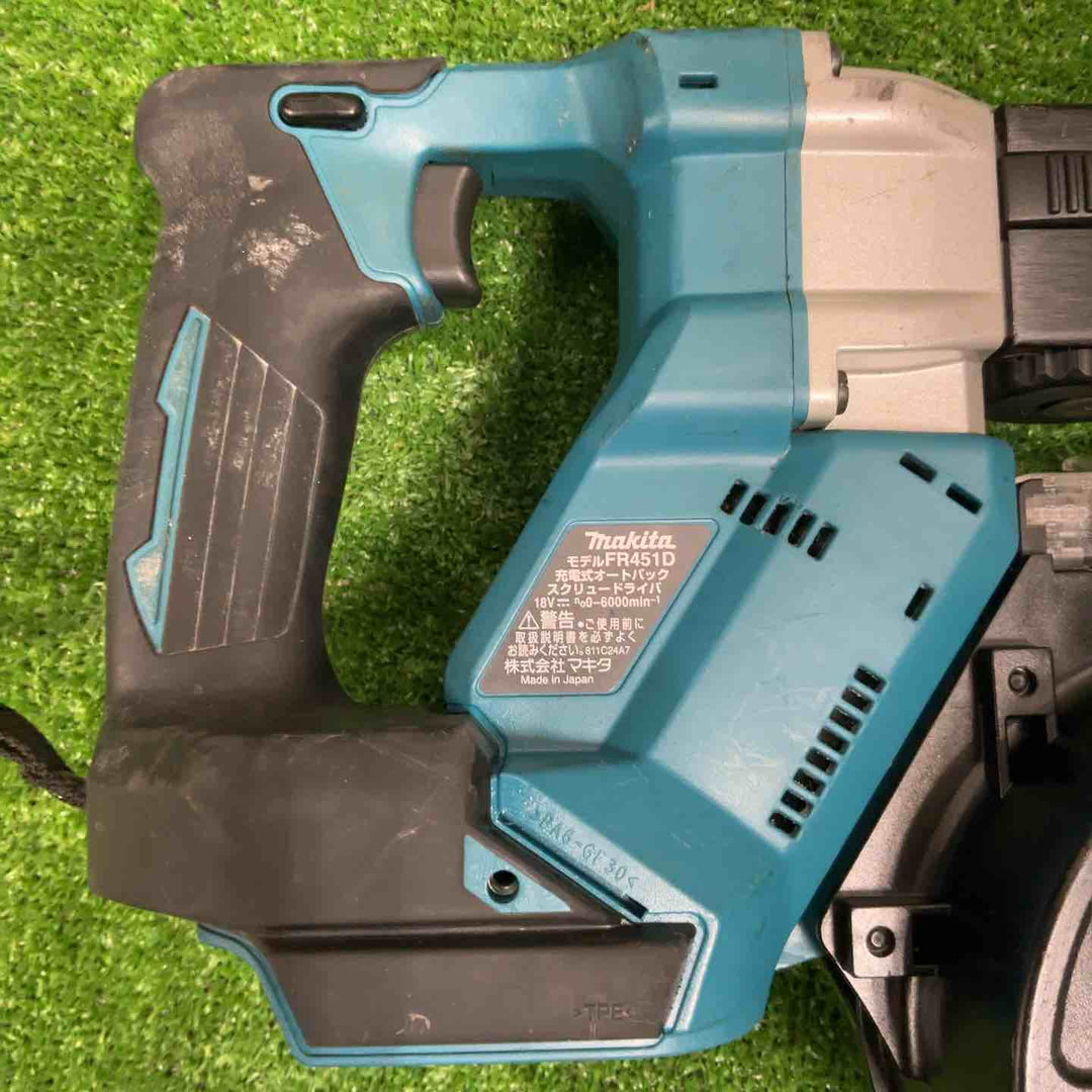 ★マキタ(makita) コードレスオートパックスクリュードライバー FR451DZ　マガジン留め割れあり　【草加店】