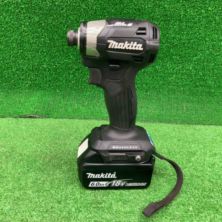【中古品】マキタ(makita) コードレスインパクトドライバー TD173DZB 18V 6.0Ahバッテリー1個付き【桶川店】