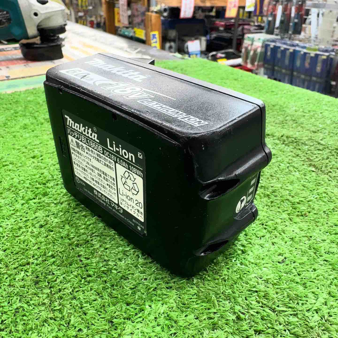 【中古】 マキタ makita 18V 100mm コードレスディスクグラインダ GA404DZ 本体 + バッテリ  BL1860B 切削 研磨 【桶川店】