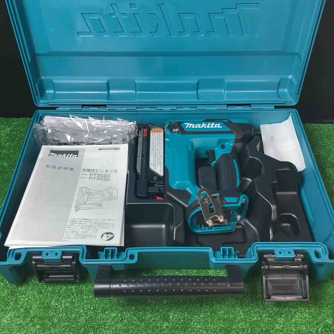 【美品】★マキタ(makita) コードレスピンネイラ PT353DZK 本体のみ・ケース付き【岩槻店】