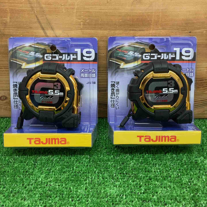 【未使用品】 タジマ/TAJIMA G3ゴールドロック19 G3GL19-55BL 2個セット 【鴻巣店】