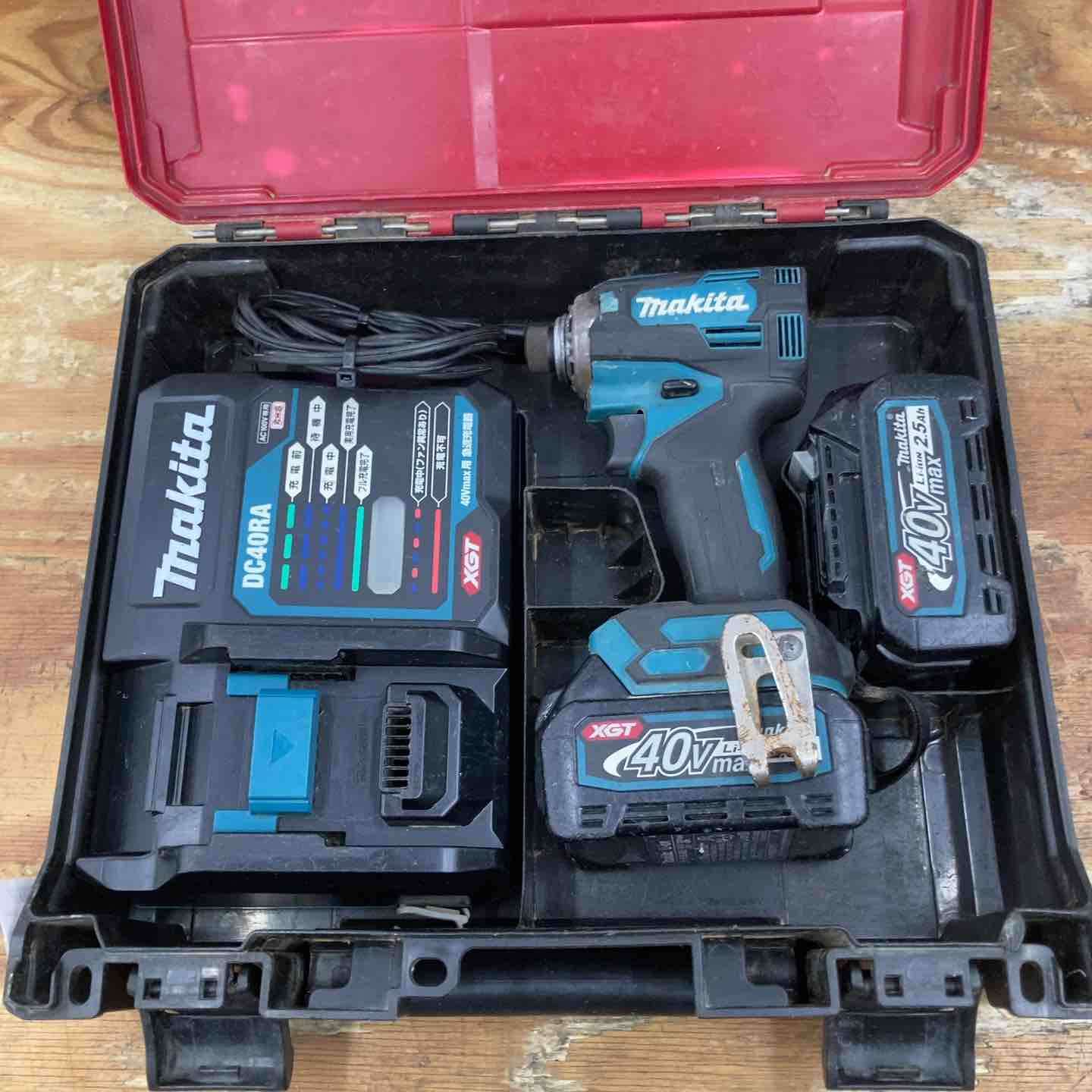 マキタ TD001GRDXB 40V 充電式インパクトドライバー【リライズ市川行徳店】【店頭取引限定】【中古】IT2GG1RVKO3C マキタ TD001GRDXB TD001GZB 充電式インパクトドライバー 40Vmax (黒