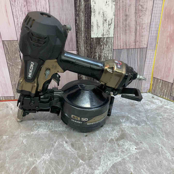 ★ハイコーキ(HIKOKI ※旧:日立工機) 高圧エア釘打ち機 NV50HR2(S)【八潮店】