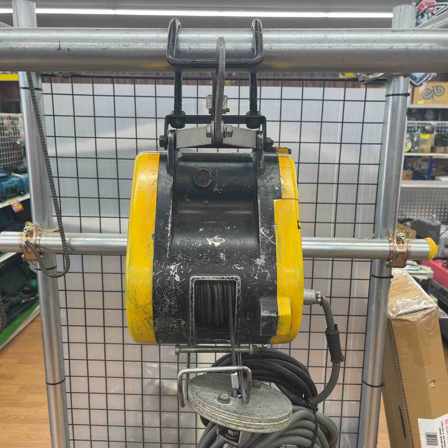 ◇リョービ(RYOBI) ウインチ WI-61C(21M) ワイヤー交換済み！【岩槻店