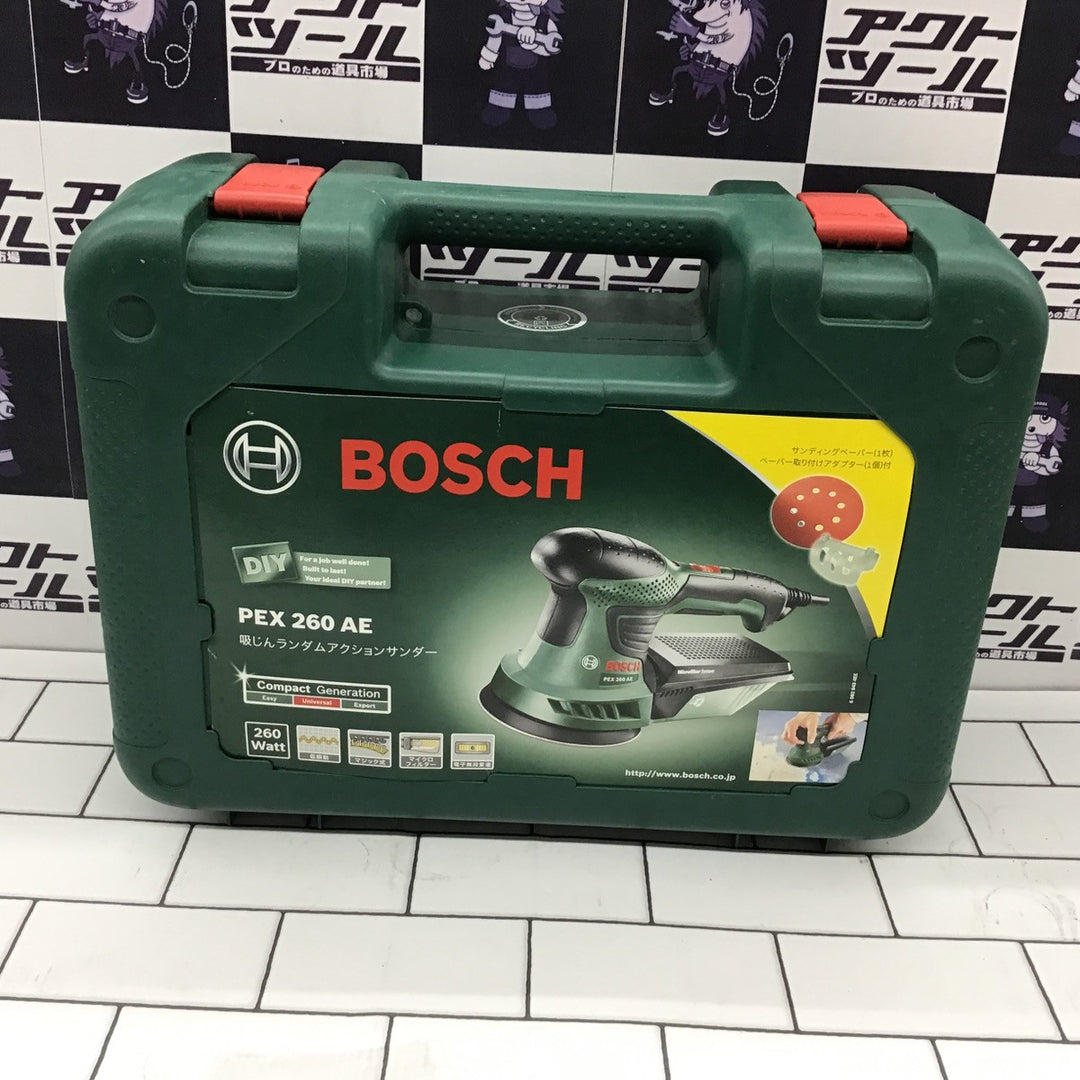 〇ボッシュ(BOSCH) 吸じんランダムアクションサンダー PEX260AE【所沢店】