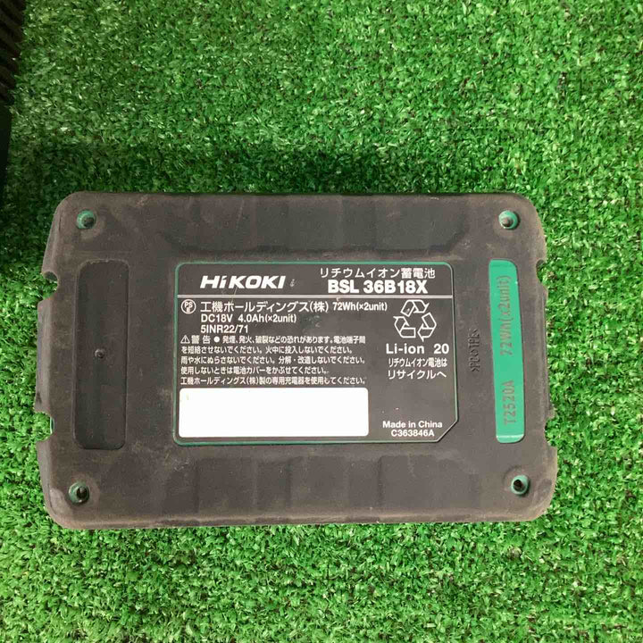★ハイコーキ(HIKOKI ※旧:日立工機) 100mmコードレスディスクグラインダ G3610DA(XP)【越谷店】