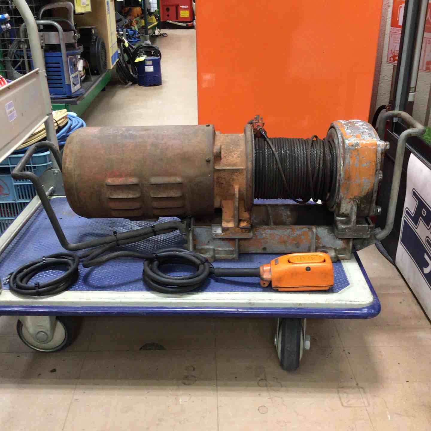 店頭受取り限定】東洋工業 ダイヤモンドウインチ エリック EP-60