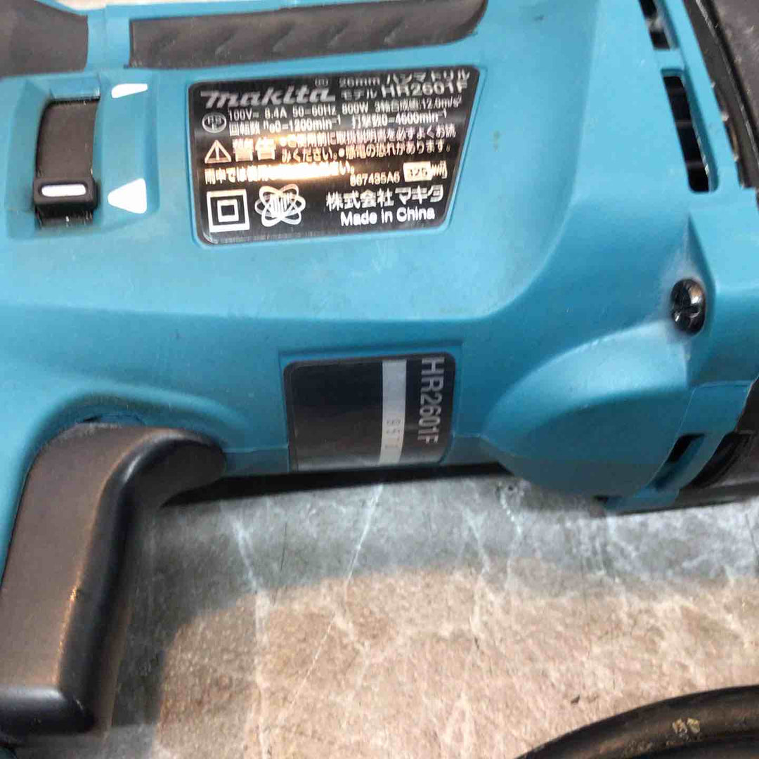 【中古品】★マキタ makita ハンマドリル HR2601F 本体のみ ケース ハンドルなし【八潮店】