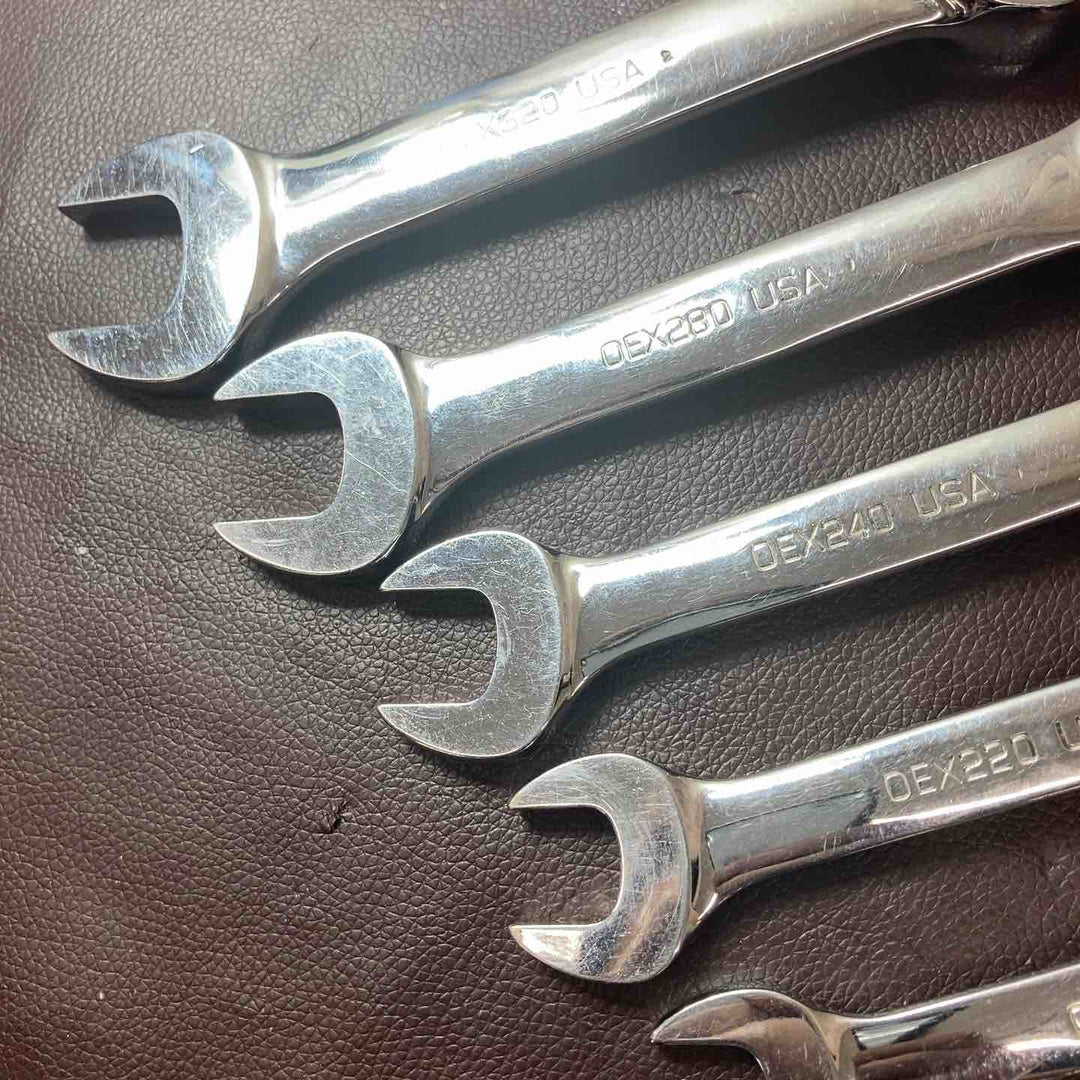 【中古品】 スナップオン(Snap-on) ショートコンビネーションレンチ　計8本 OEX120～OEX320 【東大和店】