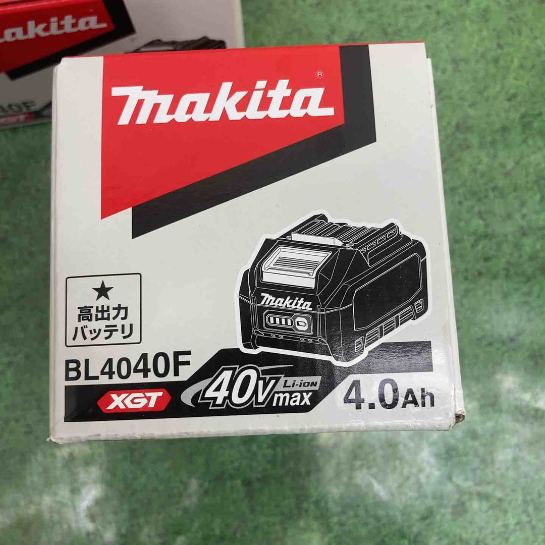 3個セット【未使用品】★マキタ(makita) リチウムイオンバッテリー 40Vmax/4.0Ah BL4040F【町田店】