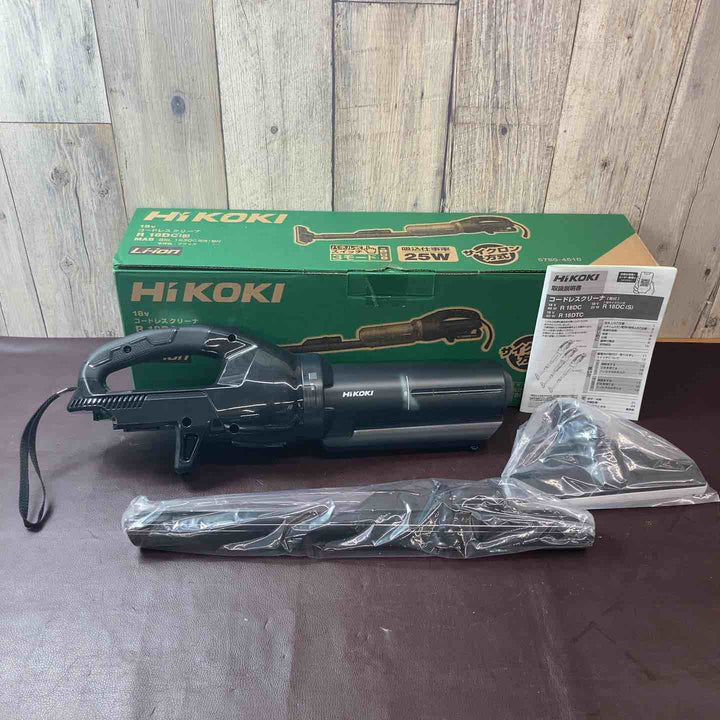 【未使用品(店頭展示品)】 ハイコーキ(HIKOKI ※旧:日立工機) 18V コードレスクリーナー R18DC(S)(NN) 本体のみ 【東大和店】