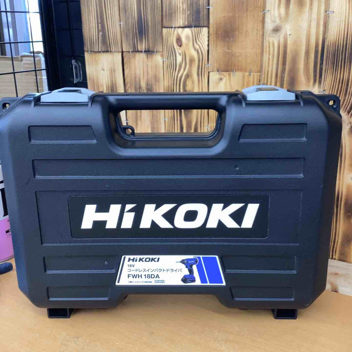 ◇ハイコーキ(HIKOKI ※旧:日立工機) コードレスインパクトドライバ FWH18DA(2BG)【越谷店】