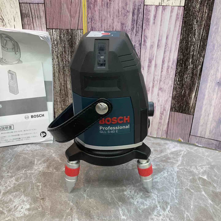 ◇ボッシュ(BOSCH)  電子整準方式・ レーザー墨出し器 GLL5-40ELR【八潮店】