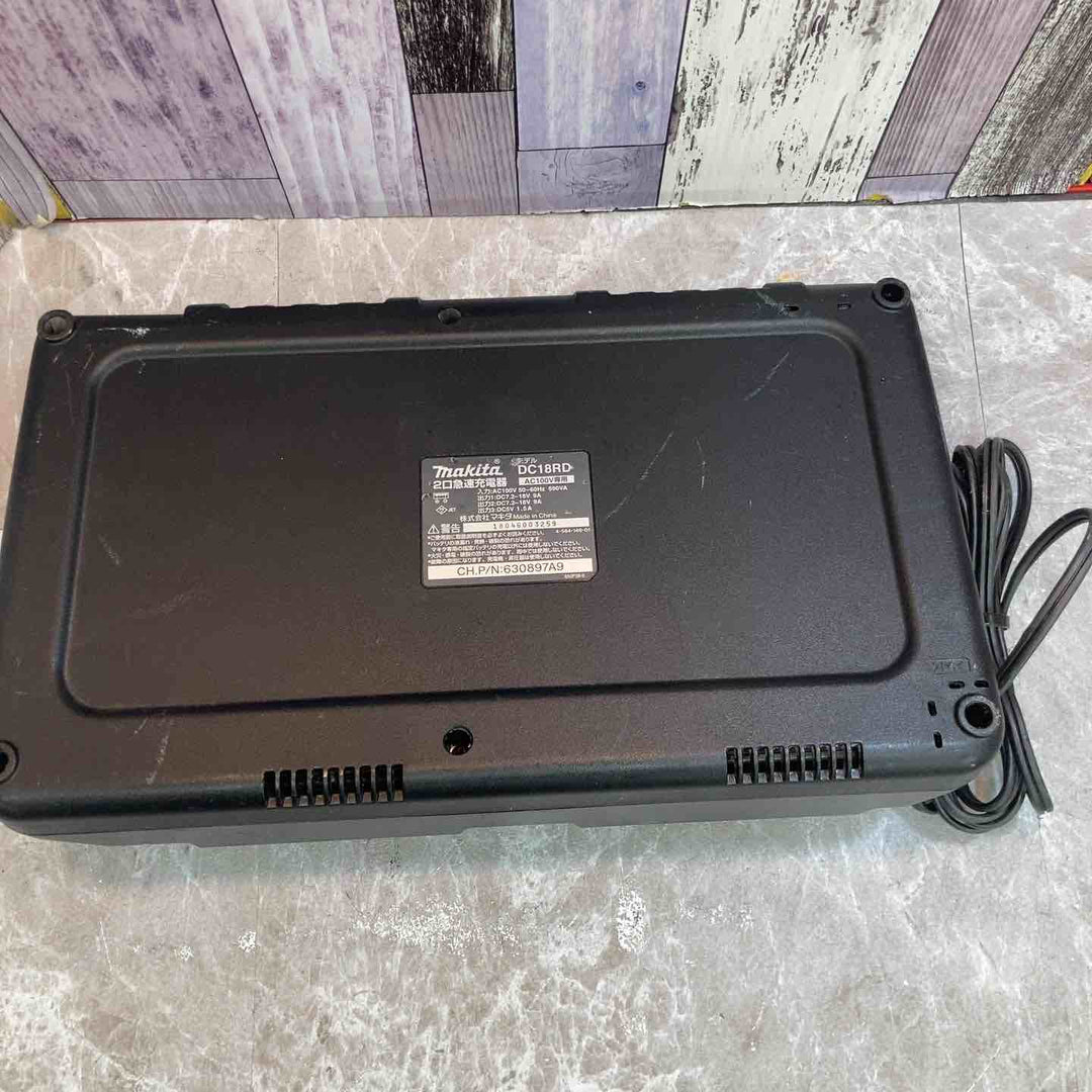 【中古品】マキタ makita 2口急速充電器 DC18RD 箱なし【八潮店】