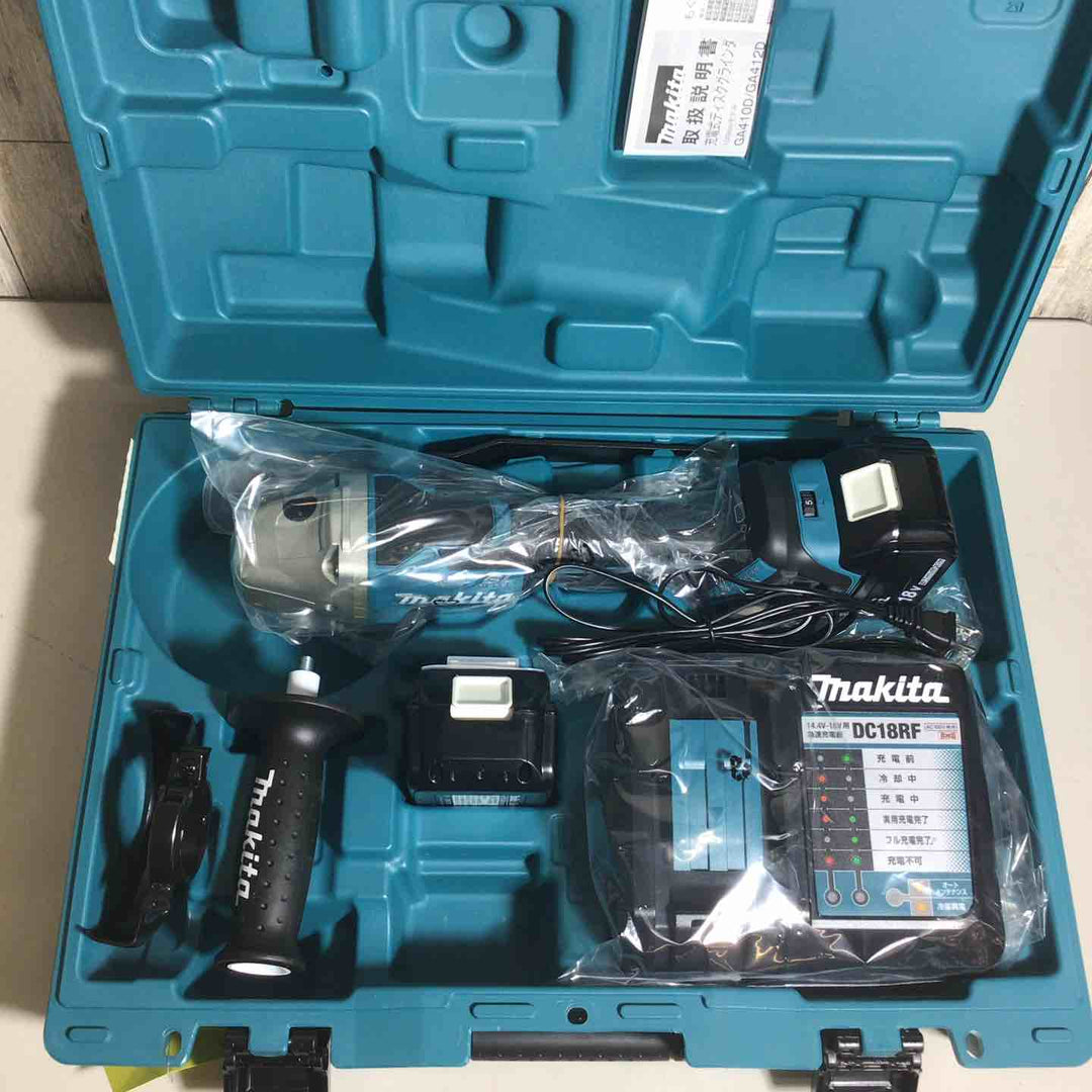 ★マキタ(makita) 100mmコードレスディスクグラインダ GA418DRG【戸田店】