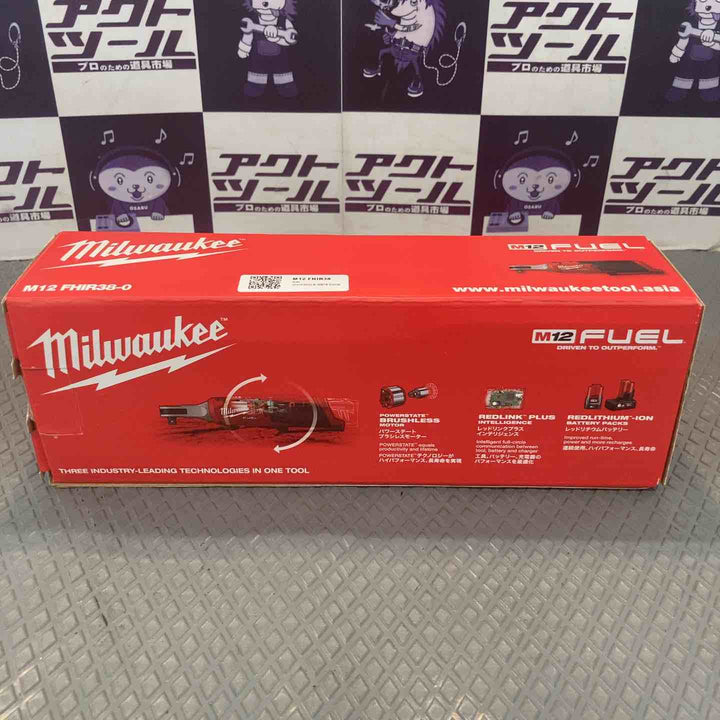 【未使用品】ミルウォーキー コードレスラチェットレンチ M12 FHIR38-0 JP【所沢店】
