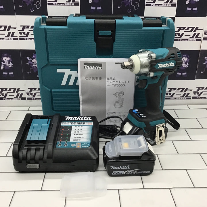 ★マキタ(makita) コードレスインパクトレンチ TW300DRGX【所沢店】