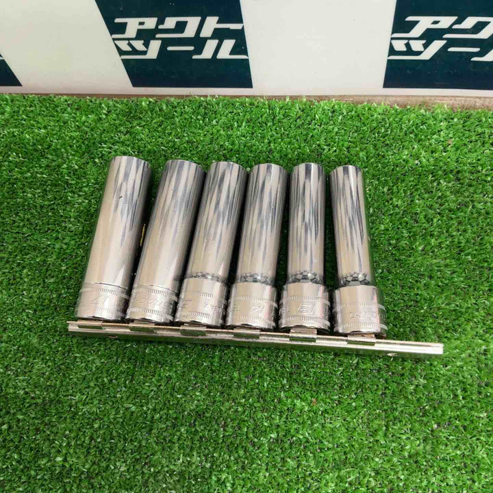 スナップオン(Snap-on)  1/2ディープソケット TSM12A 13A 14A 15A 16 17 6本セット【草加店】