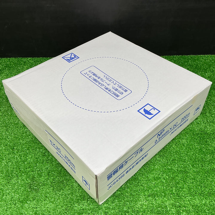 【未使用品】JAMACS株式会社 NP 0.9×2C 警報用ポリエチレン絶縁ビニルシースケーブル 200ｍ巻【電材館越谷店】