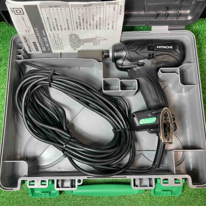 ☆ハイコーキ(HIKOKI ※旧:日立工機) インパクトドライバ WH12VE(SCB)【岩槻店】