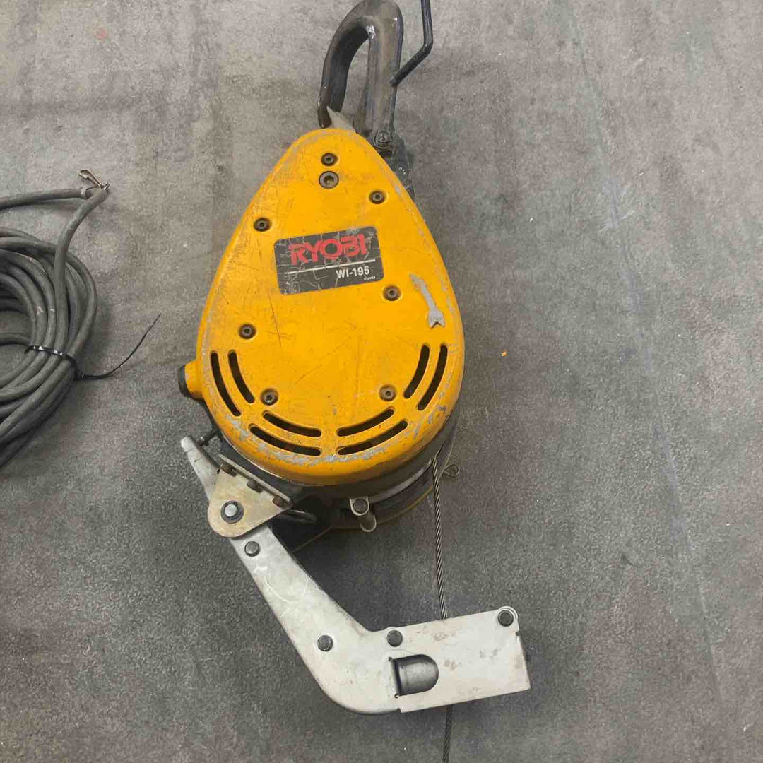 【店頭受取り限定】★リョービ(RYOBI) ウインチ WI-195【川崎店】